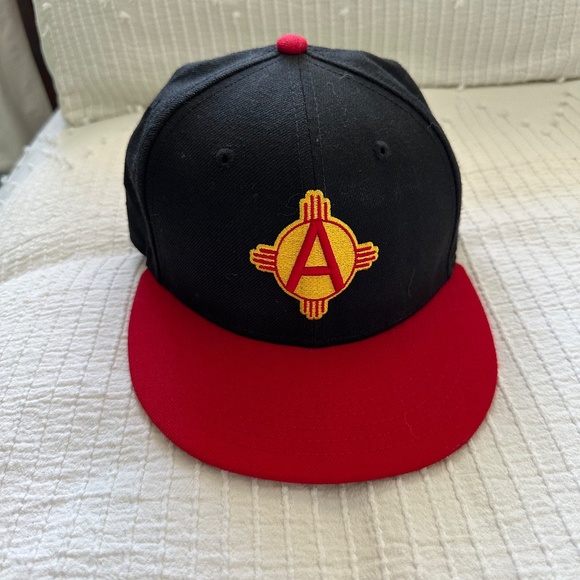 Albuquerque Dukes New Era Fitted Hat 7 1/8 - Picture 2 of 5